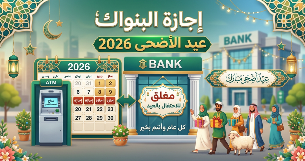 اجازة البنوك عيد الاضحى 2026